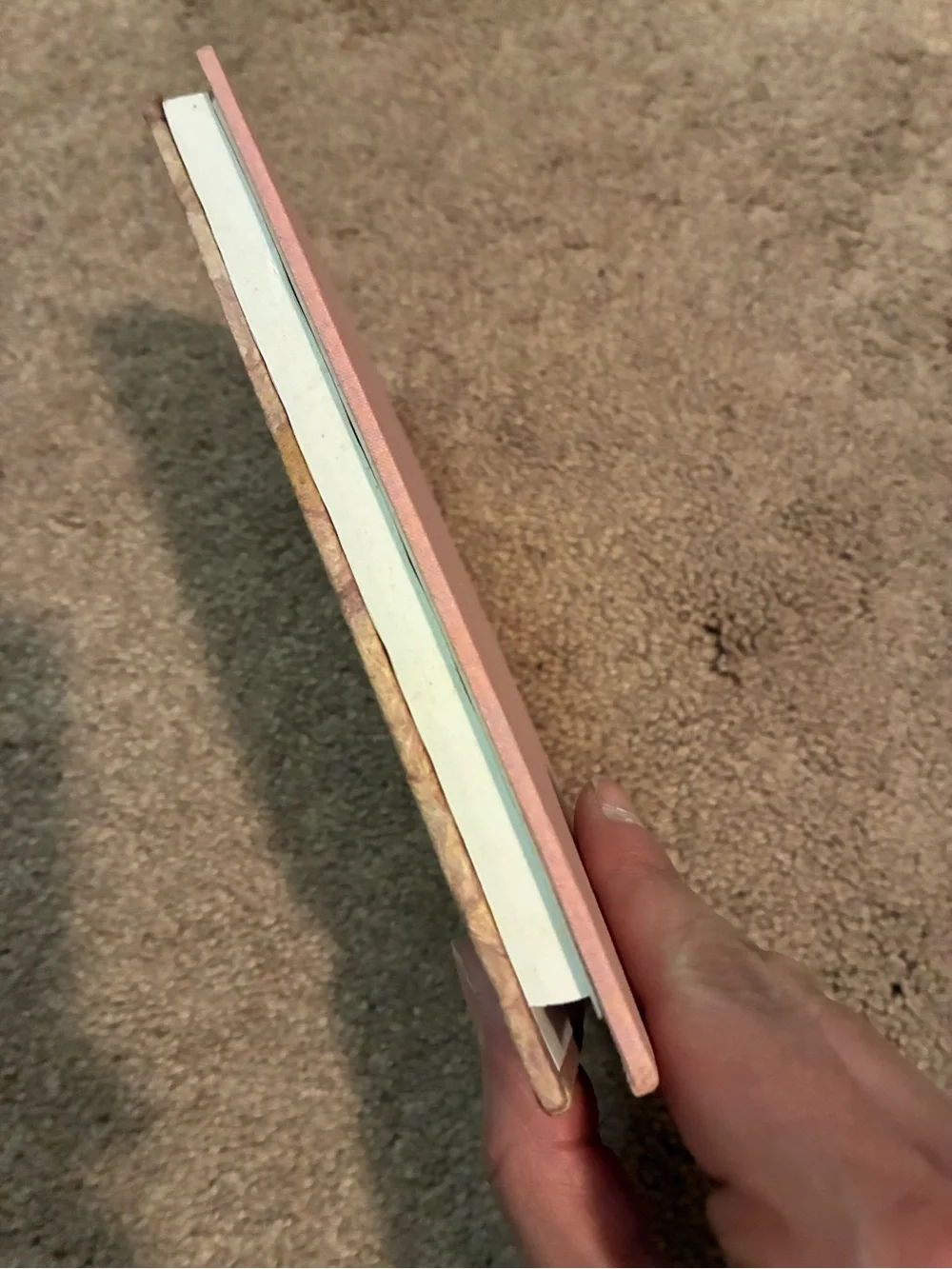 Handmade hardcover notebook